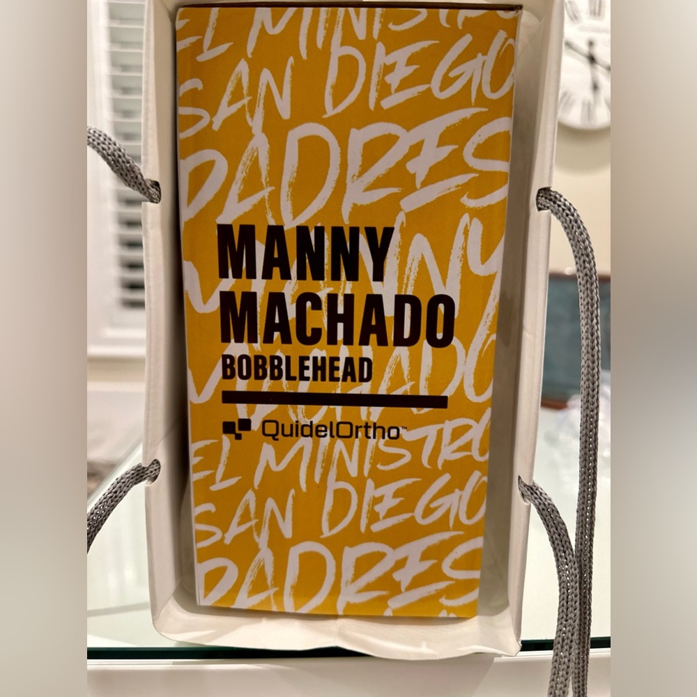 San Diego Padres Manny Machado
Home Run bobblehead from April 10, 2024 game
